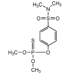 伐滅磷結(jié)構(gòu)式